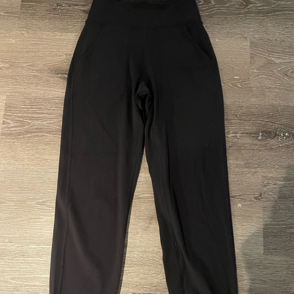 Lululemon black align joggers size 2